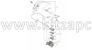 Ручка переключения FAW Besturn B50 АКПП 5BA346030